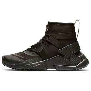 Nike Huarache Gripp GS Triple Black  - (AQ2802-001)