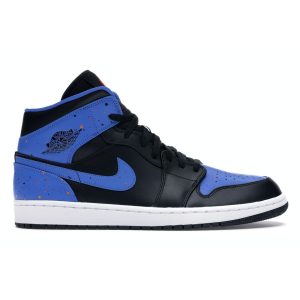 Air Jordan 1 Mid Royal Splatter   ---- (554724-048)