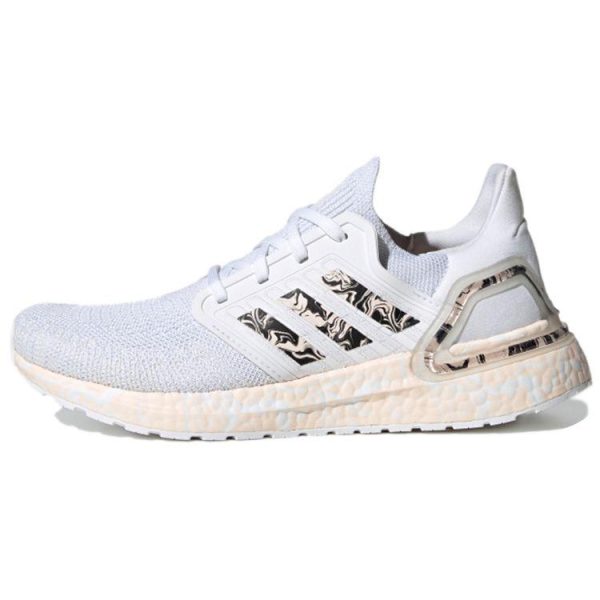 adidas Ultraboost 20 Glam Pack    -  Cloud-White Core-Black (FW5721)