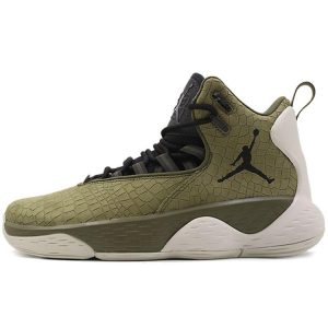 Air Jordan Jordan SuperFly MVP PF Olive Canvas   Green Black-Light-Bone (AR0038-300)