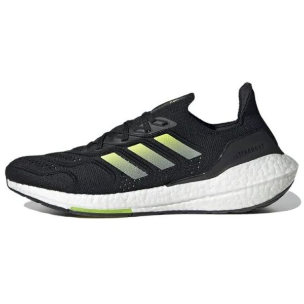 adidas UltraBoost 22 HeatRDY Black Solar Yellow   Core-Black Cloud-White (H01172)