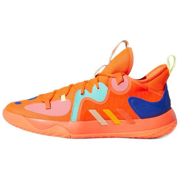 Adidas Harden Stepback 2 Solar Red   Orange Yellow Acid-Mint (FZ1077)