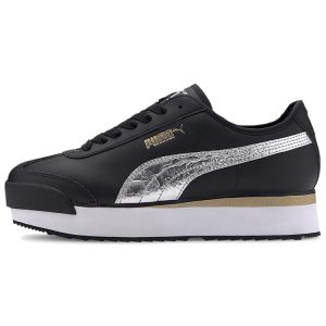 Puma Roma Amor Metallic Black Metallic Silver (371702-02)