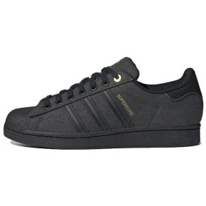 adidas Superstar Carbon Gold Black Core Black Gold Metallic (ID1718)