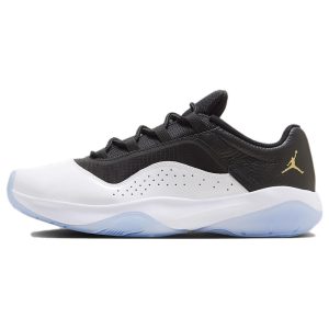 Air Jordan 11 CMFT Low Black White Gold Metallic-Gold (DN4180-070)