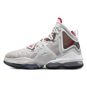 Nike LeBron 19 EP Sketch White University-Red Black (DC9340-101)