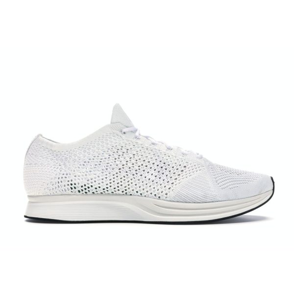 Nike Flyknit Racer Triple White White-Sail (526628-100)