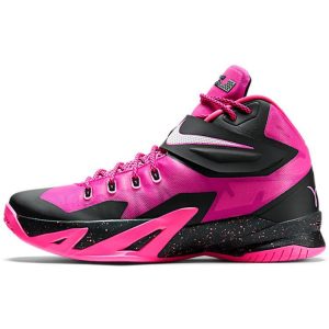 Nike Zoom Soldier 8  Pinkfire White-Blk-Hypr-Pnk (653641-610)