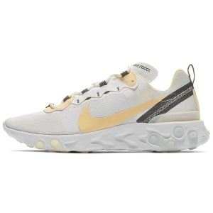Nike React Element 55 Soft Yellow  -- (BQ6166-101)