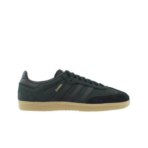 Adidas Samba OG Core Black Gold Metallic (BZ0063)