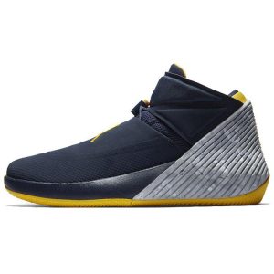 Air JordanWhy Not Zer01 Michigan Blue College-Navy Amarillo-White (AA2510-405)