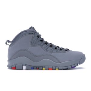 Air Jordan 10 Retro Cool Grey 2018 White-Cool-Grey (310805-022)