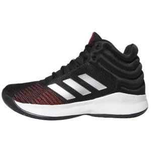 adidas Pro Spark 2018 Black Silver Metallic   Core-Black Solar-Red (F99892)