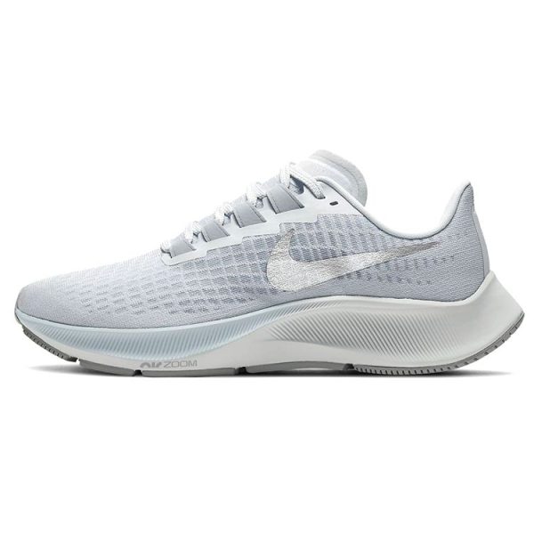 Nike Air Zoom Pegasus 37 Grey Metallic Silver   Pure-Platinum Wolf-Grey White (BQ9647-009)