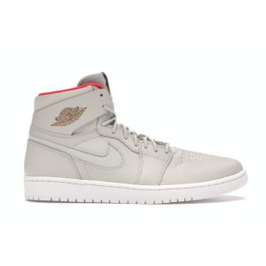 Air Jordan 1 High Nouveau Medium Beige    Pure-Platinum Pure-Platinum-Bright-Crimson-White (819176-050)