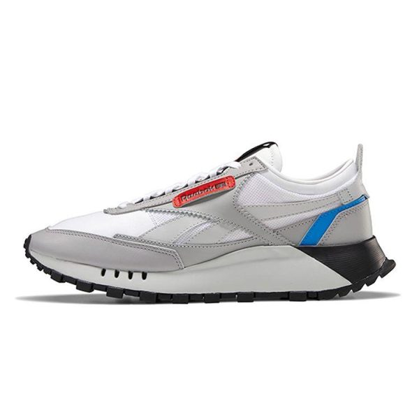 Reebok Classic Leather Legacy Stark Grey   White Instinct-Red (FY7444)