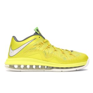 Nike Air Max LeBron 10 Low Sonic  Sl-Cl-Grey-Tr-Yllw (579765-700)