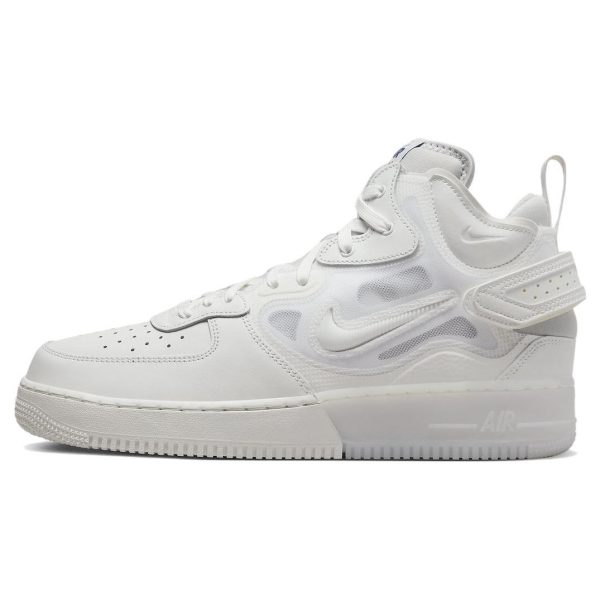 Nike Air Force 1 Mid React Summit    Grey-Fog Barely-Grape (DQ1872-101)