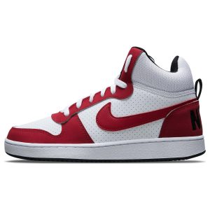 Nike Court Borough Mid White Gym Red (838938-101)