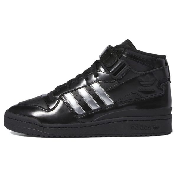 Adidas Heitor Da Silva x Forum 84 Mid Black Silver Metallic   Core-Black (ID2824)