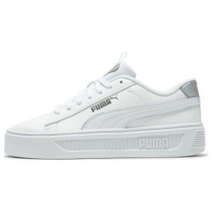 Puma Smash Platform v3 Pop Up -    Matte-Silver Silver (392504-02)