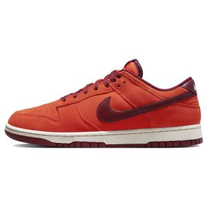 Nike Dunk Low Orange Suede Safety-Orange Team-Red Sail (DQ8801-80044)