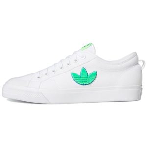 adidas Nizza Trefoil White Signal Green Footwear-White (FX8354)