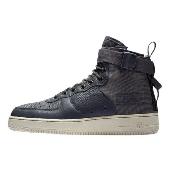 Nike SF Air Force 1 Mid Dark Grey Dark-Grey-Light-Bone (917753-004)