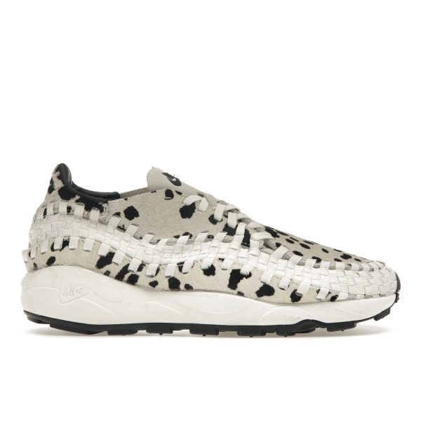 Nike Air Footscape Woven White Cow Print Cream Black Sail (FB1959-102)