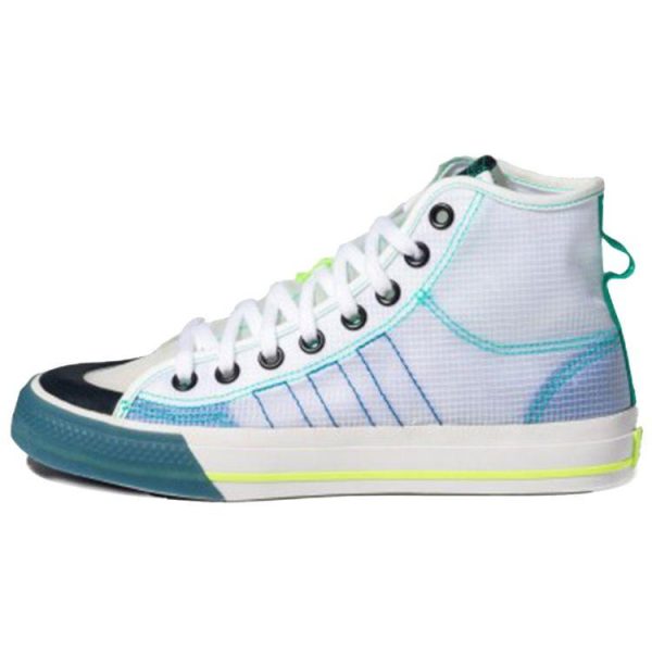 adidas Nizza High RF White Lush Blue Cloud-White Legend-Ink (FY3093)