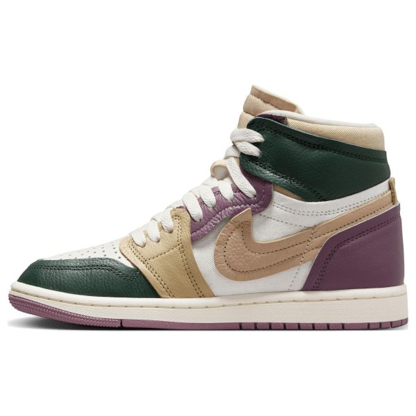 Air Jordan 1 High Method of Make Galactic Jade Green Sail Sky-J-Mauve (FB9891-300)