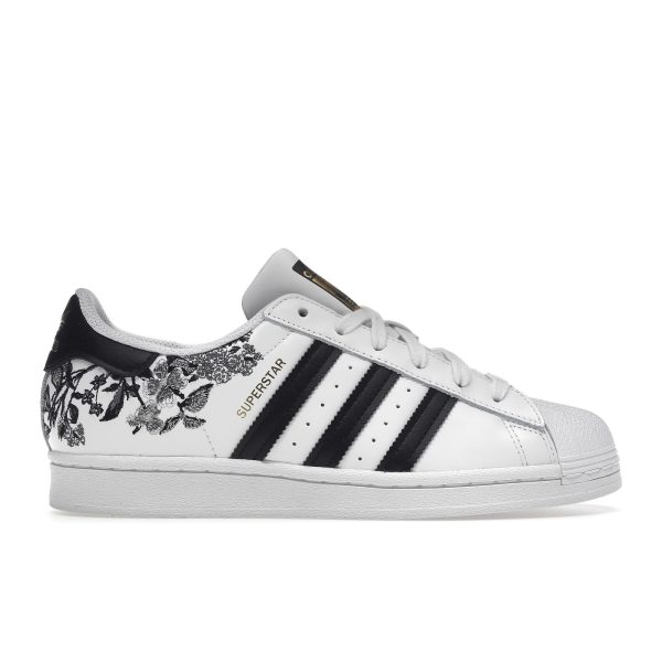 Adidas Superstar Floral Twist   White Cloud-White Core-Black (FX3600)