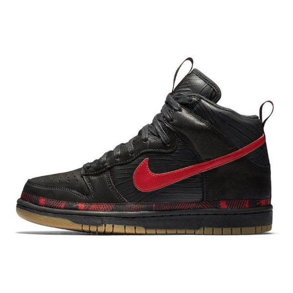 Nike Dunk High Premium N7  -Red-Gum-Medium-Brown (AA1126-001)