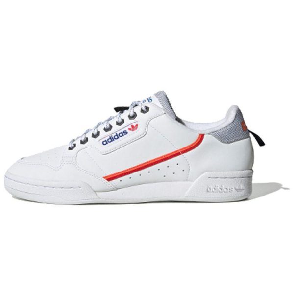 adidas Continental 80 adiTech White Footwear-White True-Orange (FW5251)