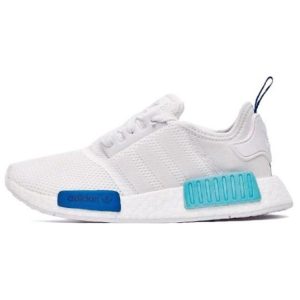 Adidas NMDR1 Blue Glow   White Footwear-White (S75235)