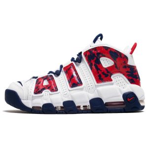 Nike Air More Uptempo Red Navy Camo White University-Red Blue-Void (CZ7877-100)