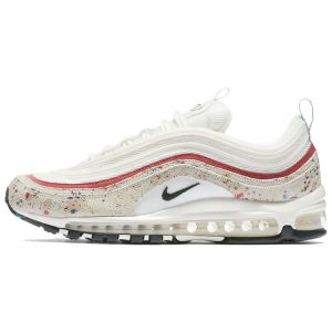 Nike Air Max 97 Paint Splatter White Sail Black-University-Red (312834-102)