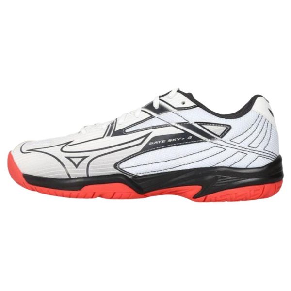 Mizuno Gate Sky Plus 4 Wide White Fiery Coral  71GA (242103)