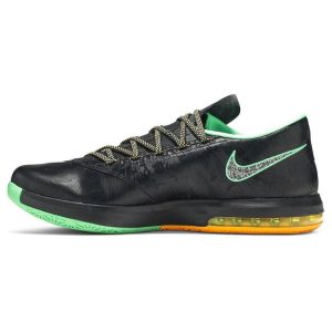 Nike KD 6 Night Vision Black Metallic-Clear-Light-Lucid-Green-Atomic-Mango (599424-093)