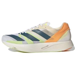 adidas Adizero Takumi Sen 8 White Real Teal Cloud-White Flash-Orange (GX8148)