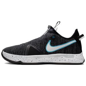 Nike PG 4 Heather Black Wolf-Grey Blue-Fury White (CD5079-004)