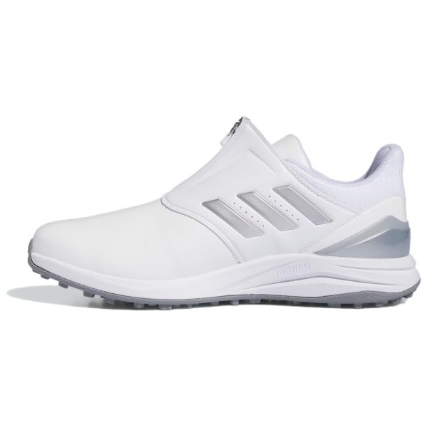 Adidas Solarmotion BOA 24 Spikeless Golf White Silver Metallic   Cloud-White Blue-Burst (IF0284)