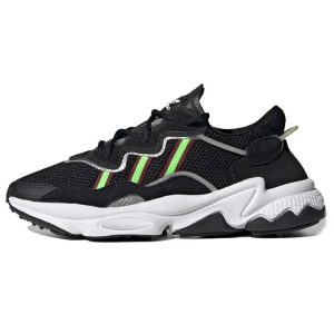 Adidas Ozweego Black Solar Green   Core-Black Onix (EF0158)