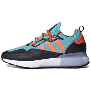 adidas ZX 2K Boost Light Aqua Easy Orange Blue (FZ0217)