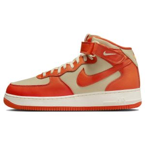 Nike Air Force 1 Mid 07 LX Safety Orange Team-Gold Coconut-Milk (FB2036-700)