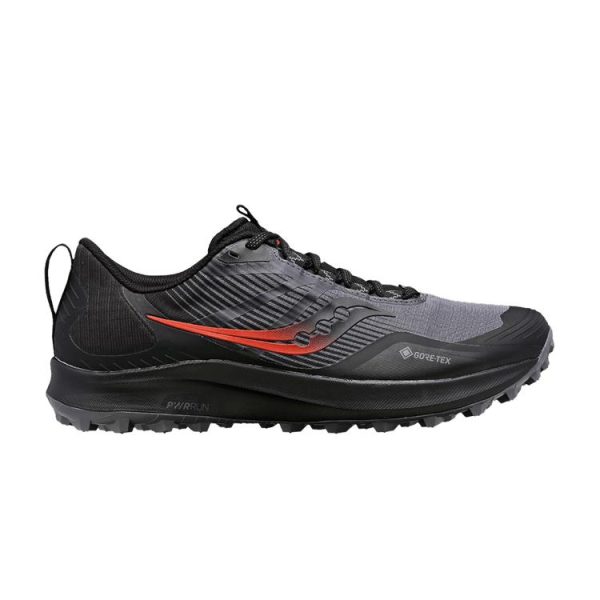 Saucony Peregrine 12 GORE-TEX Charcoal Red (S20740-20)