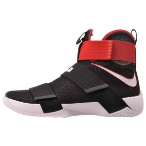 Nike LeBron 10 Soldier Black Red Red White (844374-016)