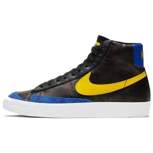 Nike Blazer Mid Peace Love and Basketball  Speed-Yellow Game-Royal (DC1414-001)
