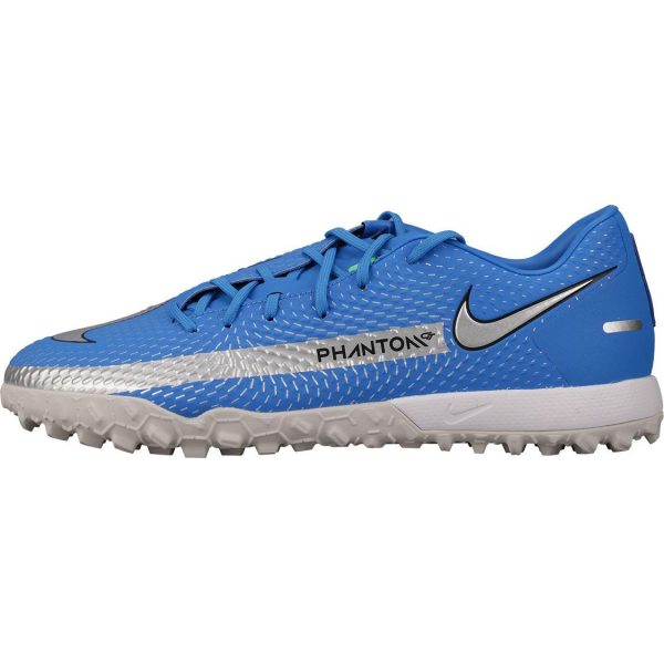 Nike Phantom GT Academy TF Photo Blue Metallic Silver   Rage-Green (CK8470-400)