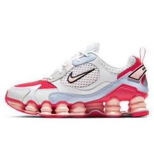 Nike Shox TL Nova White Laser Crimson  - (CV3602-101)